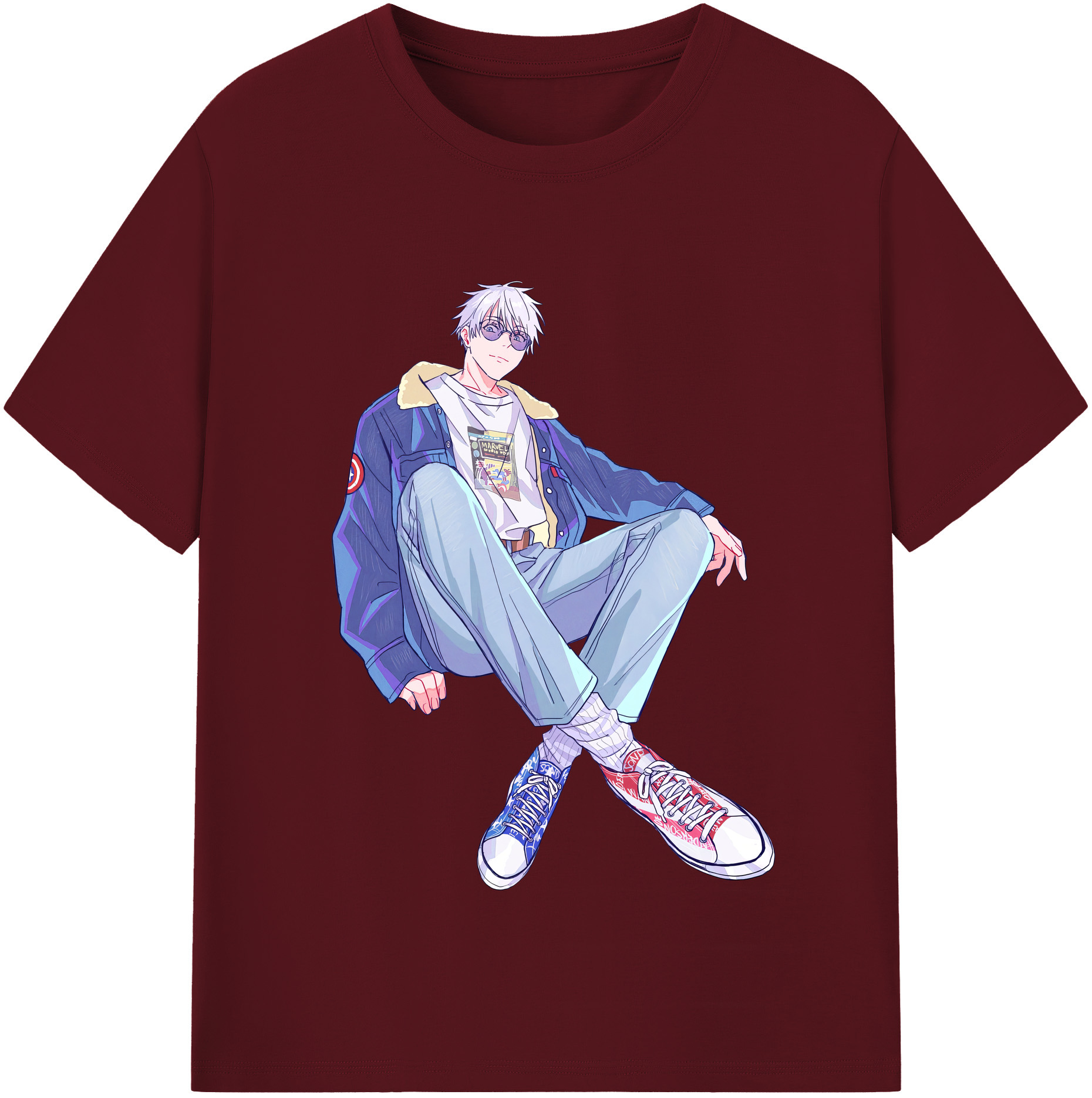 （画像用） 呪術廻戦 Jujutsu Kaisen 綿100％半袖Tシャツ（フロントプリント）